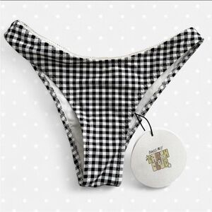 Princess Polly Checkered Bikini Bottoms